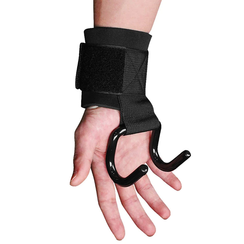 Pull-Up Support Training Gloves with Hook
