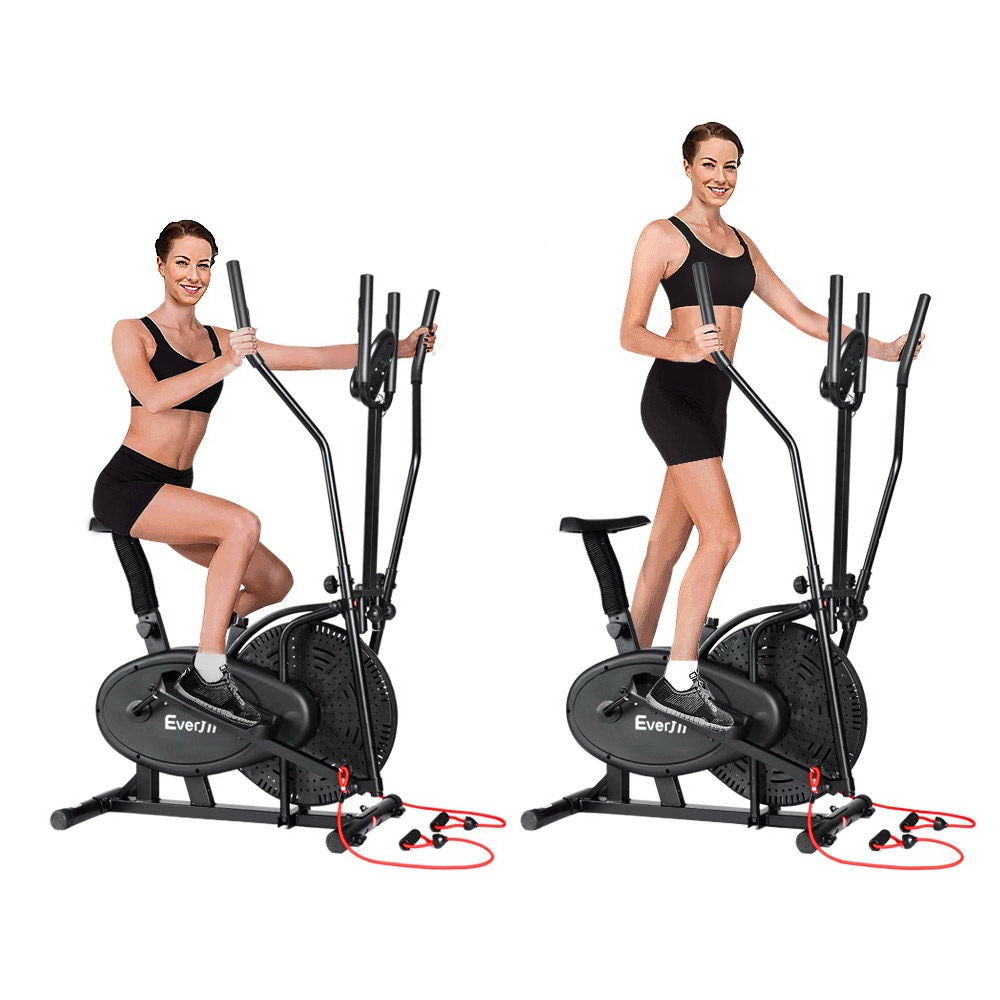 Everfit 5in1 Elliptical Cross Trainer Exercise Bike Bicycle Home Gym