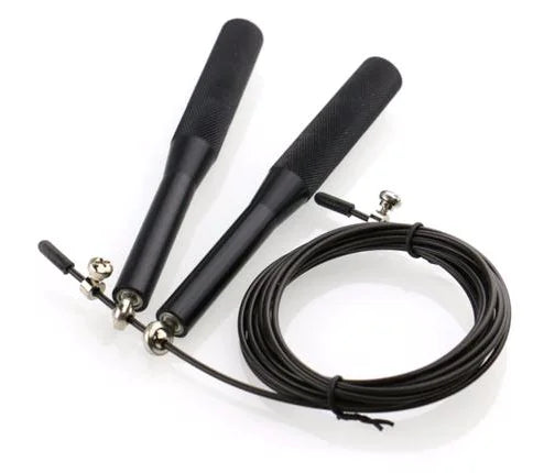 Metal Handle Weighted Aluminum Steel Wire Jump Rope
