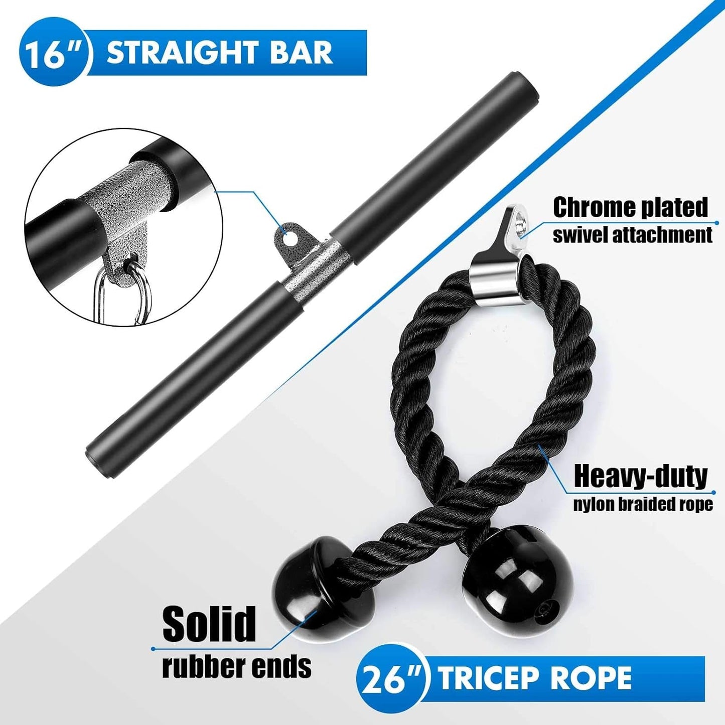 Weight Cable Pulley System Gym, DIY Home Gym Fitness Pulley Cable