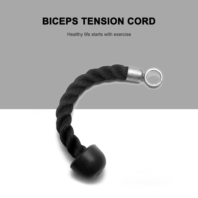 Single head Fitness Pull Rope Biceps Cord Cable