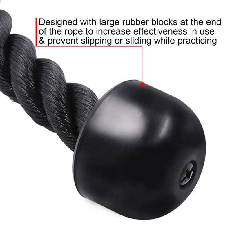 Single head Fitness Pull Rope Biceps Cord Cable