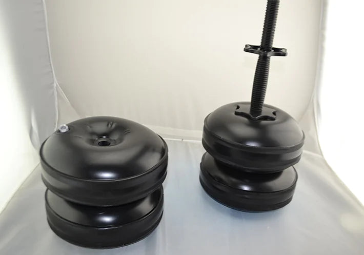 Adjustable 25kg Water-Filled Dumbbells for Men