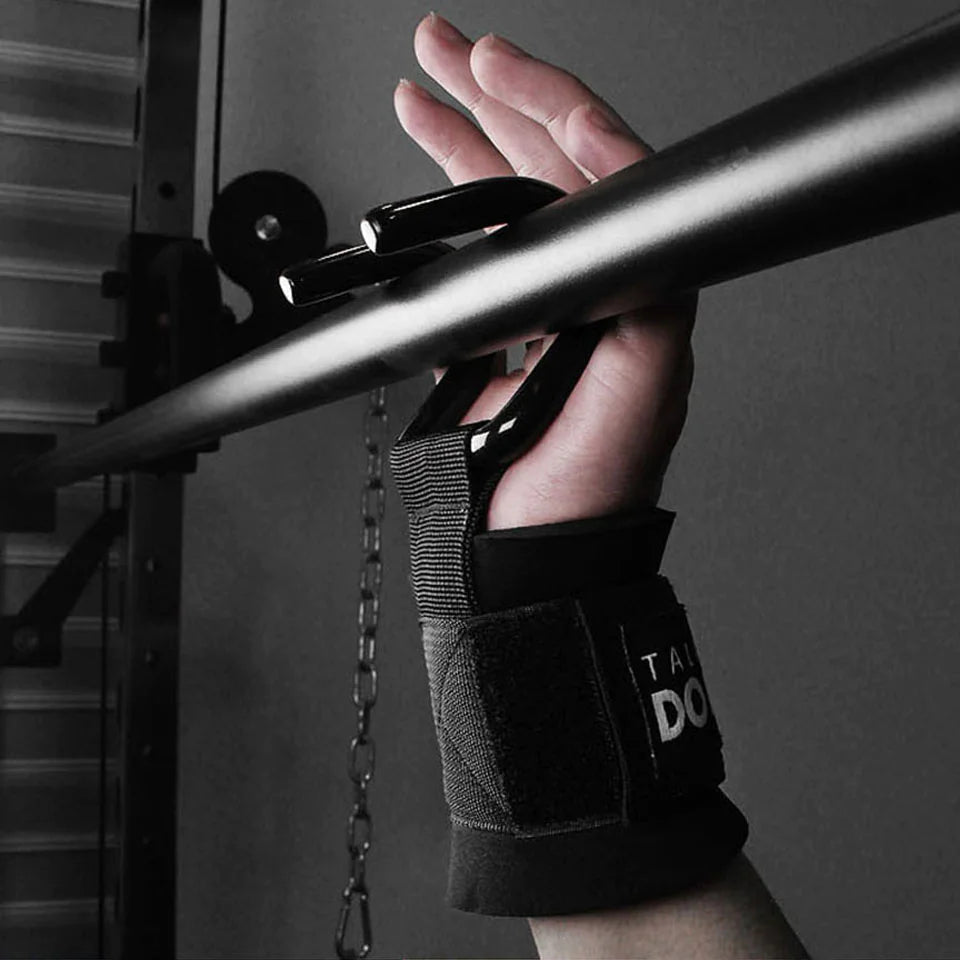 Pull-Up Support Training Gloves with Hook