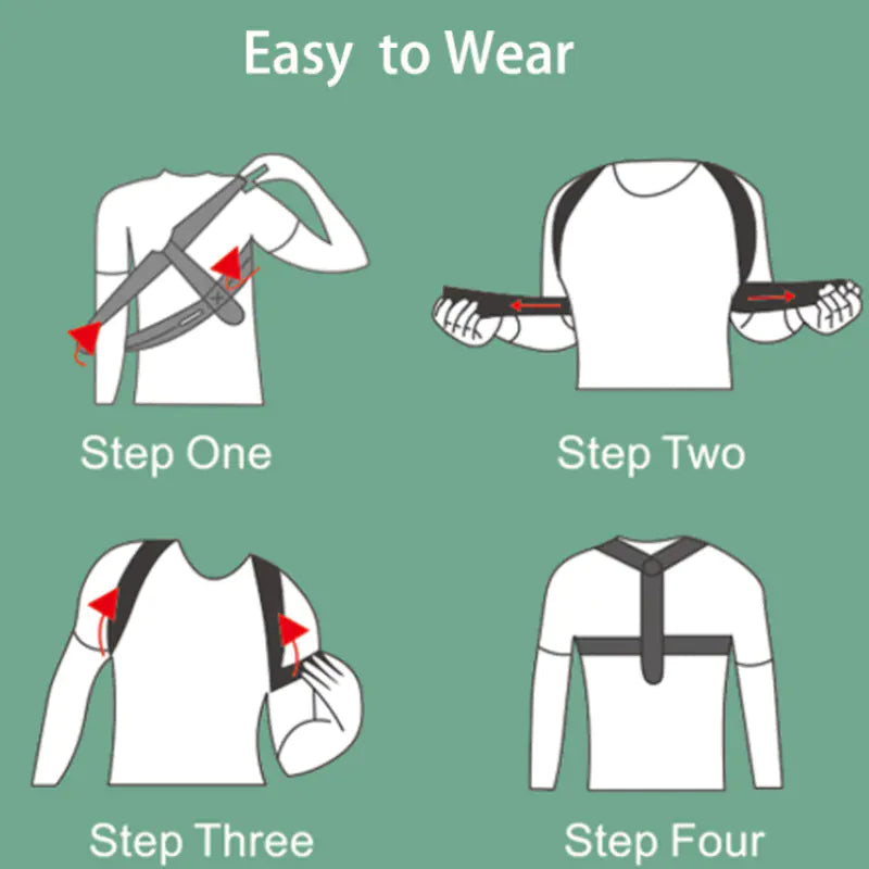 Posture Correction Belt for Back and Sitting Support