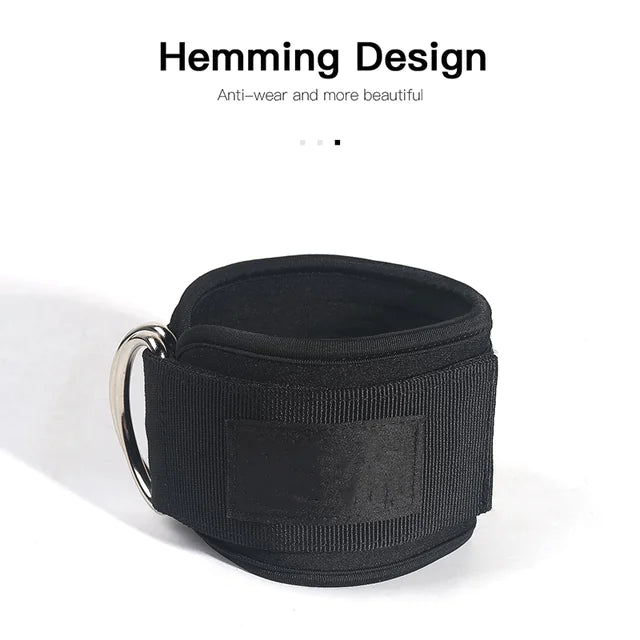 Hip Leg Strength Trainer with Ankle Buckle Attachment