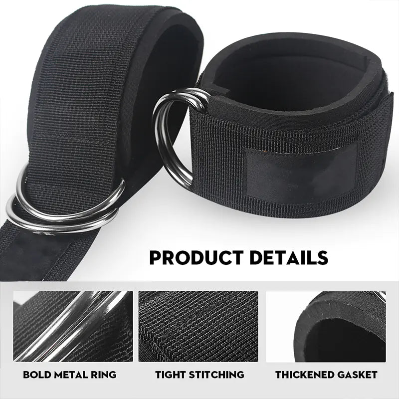 Hip Leg Strength Trainer with Ankle Buckle Attachment