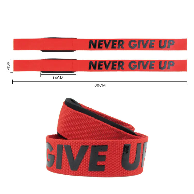 Fitness Wrist Straps for Weight Training and Support