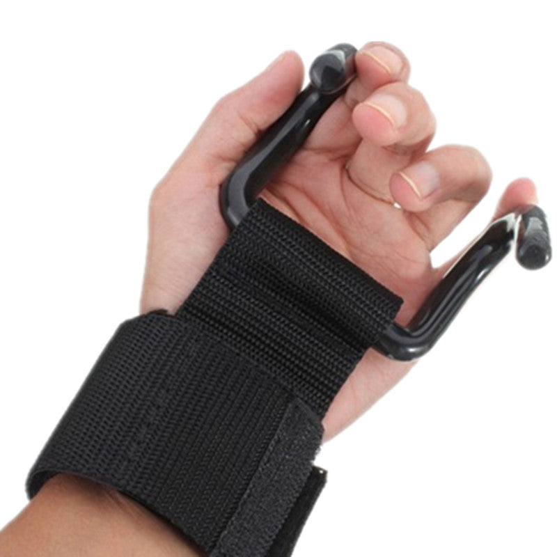 Adjustable Hook Grips Straps For Weight Lifting