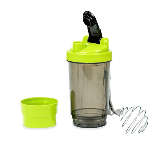 Gym Plastic Protein and  Shaker - Leakproof - Bpa Free Material
